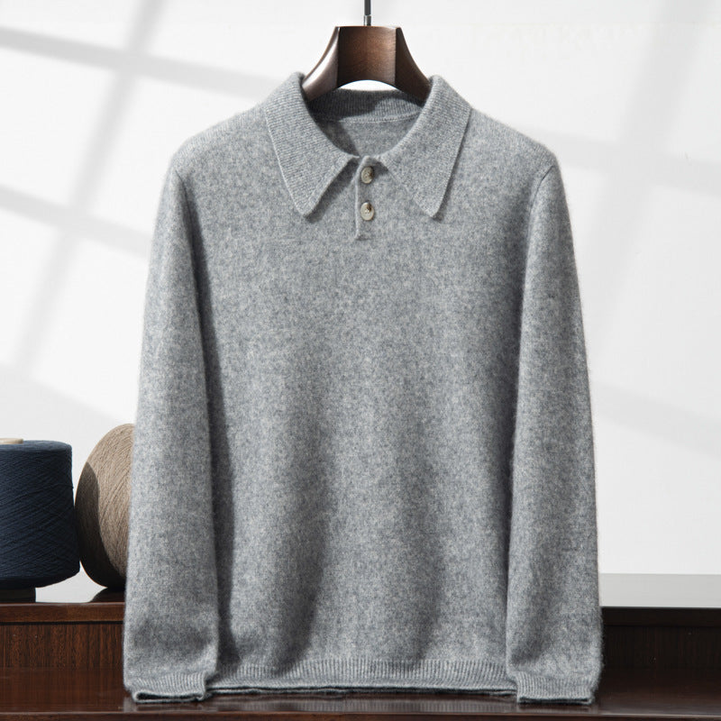 Men's Knitted Autumn And Winter Leisure Long Sleeve Pullover sweater