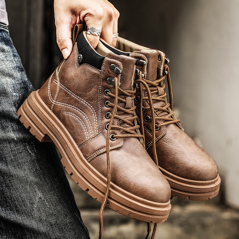 Men's British Style Martin Boots