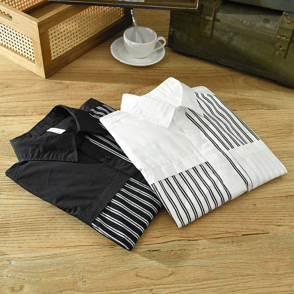 Cotton Long-sleeved Shirt