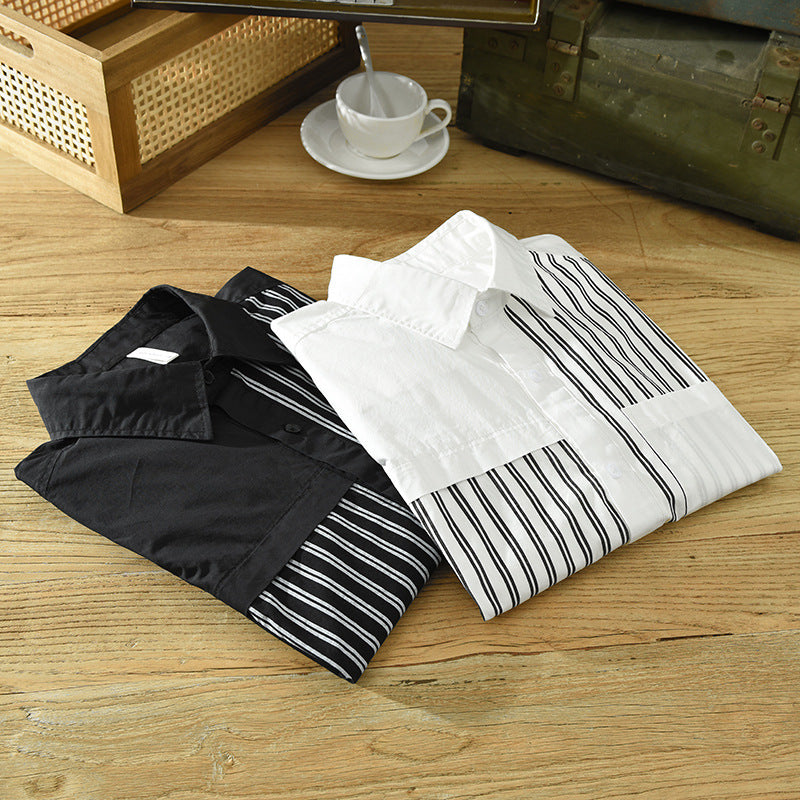 Cotton Long-sleeved Shirt