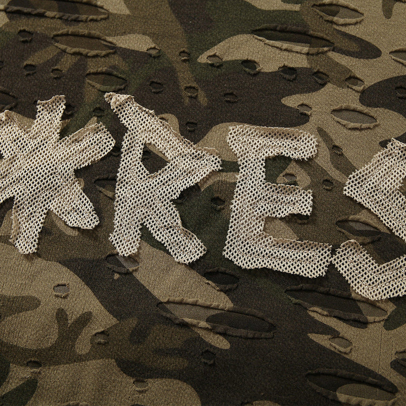 Camouflage Loose Casual sweater