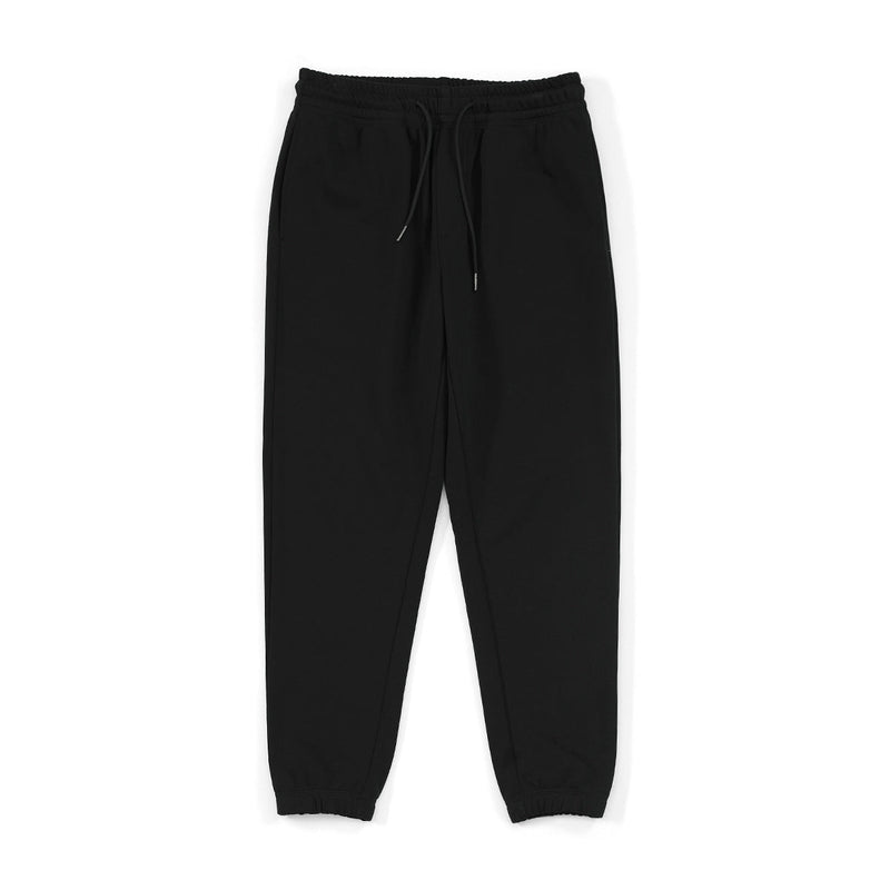 Slightly Loose Drawstring Grey Trousers For Men