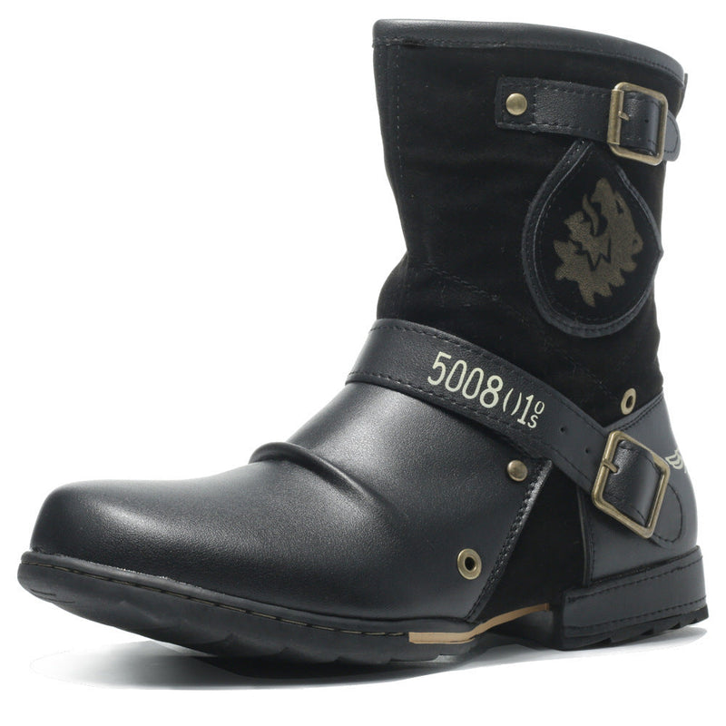 Mid-High Tube Men's Cowboy Boot