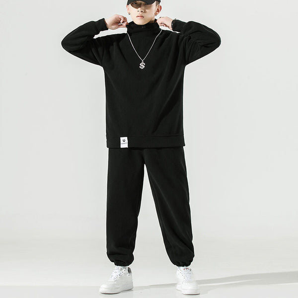 Warm Polar Fleece Casual JumpSuit Men