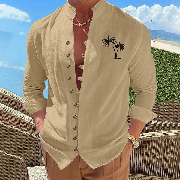 Coconut Vintage Print Slim shirt