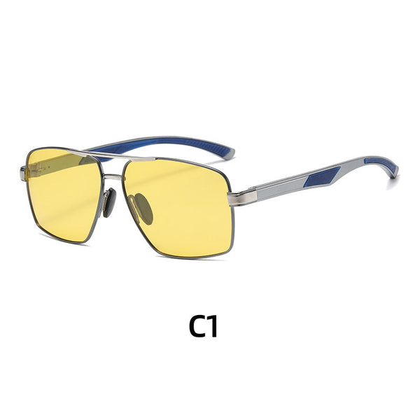 Sunglasses Men's New Trendy Color-changing Polarized Sunglasses