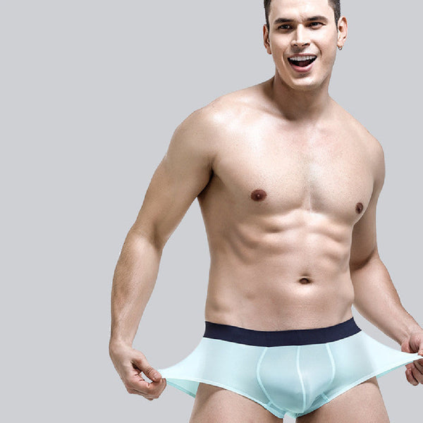 Super Thin Ice Silk Seamless Boxer Pants