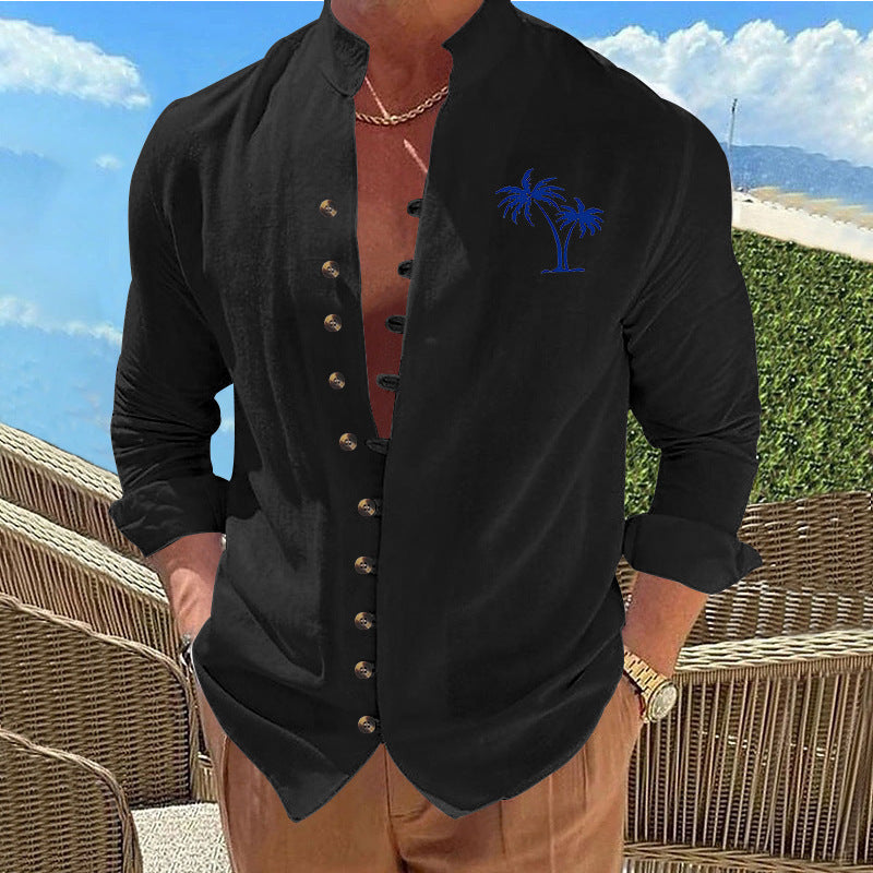 Coconut Vintage Print Slim shirt