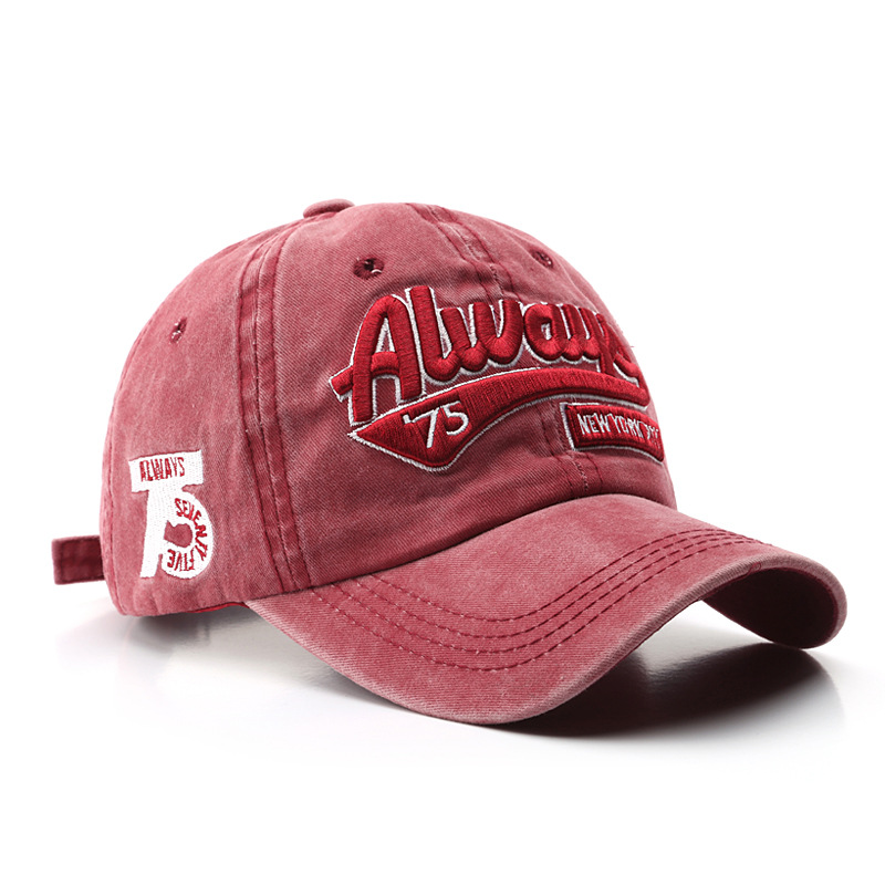 Letter Embroidery Baseball Cap