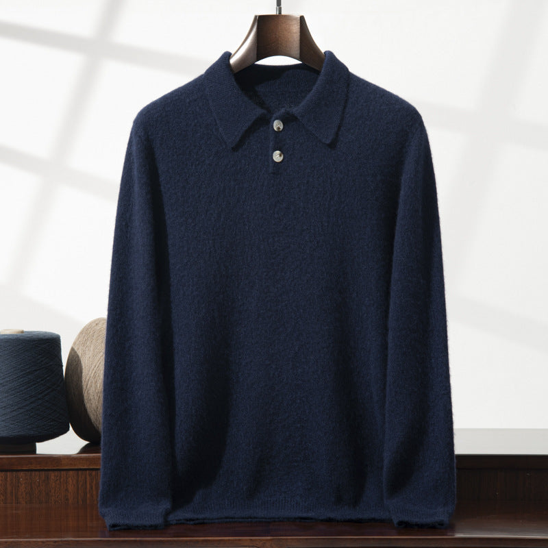 Men's Knitted Autumn And Winter Leisure Long Sleeve Pullover sweater