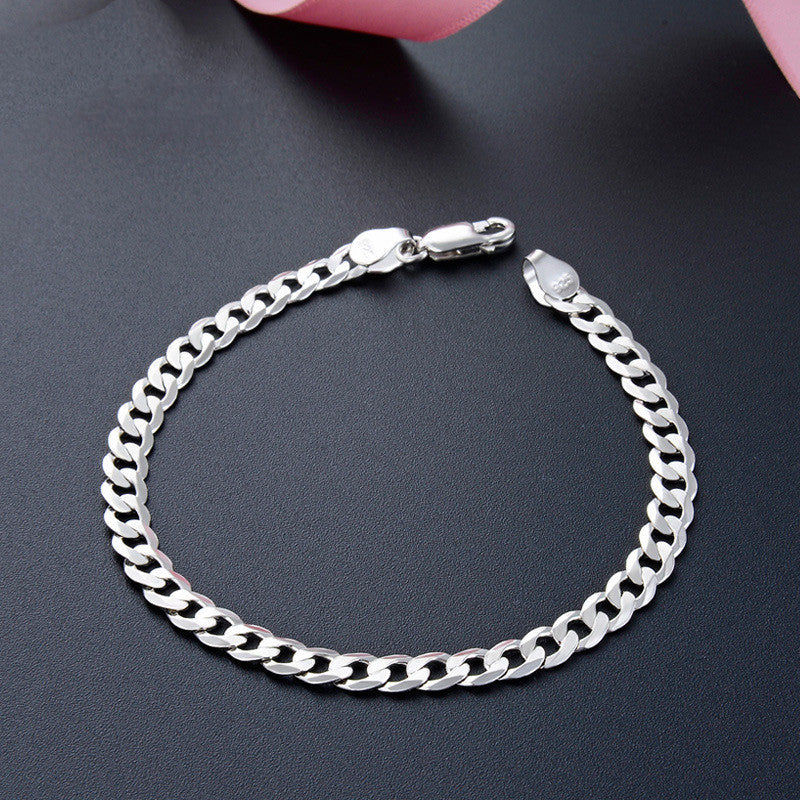 Silver Men's Bracelet Trend Horsewhip