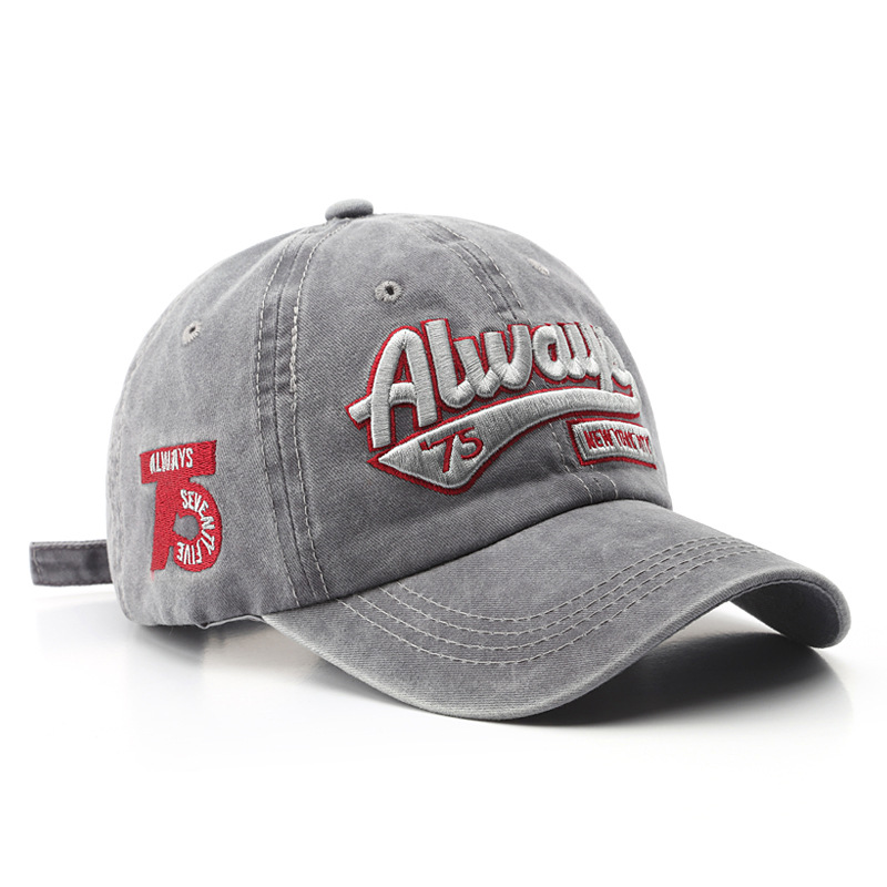 Letter Embroidery Baseball Cap