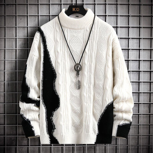 Autumn And Winter Jacquard Warm Sweater