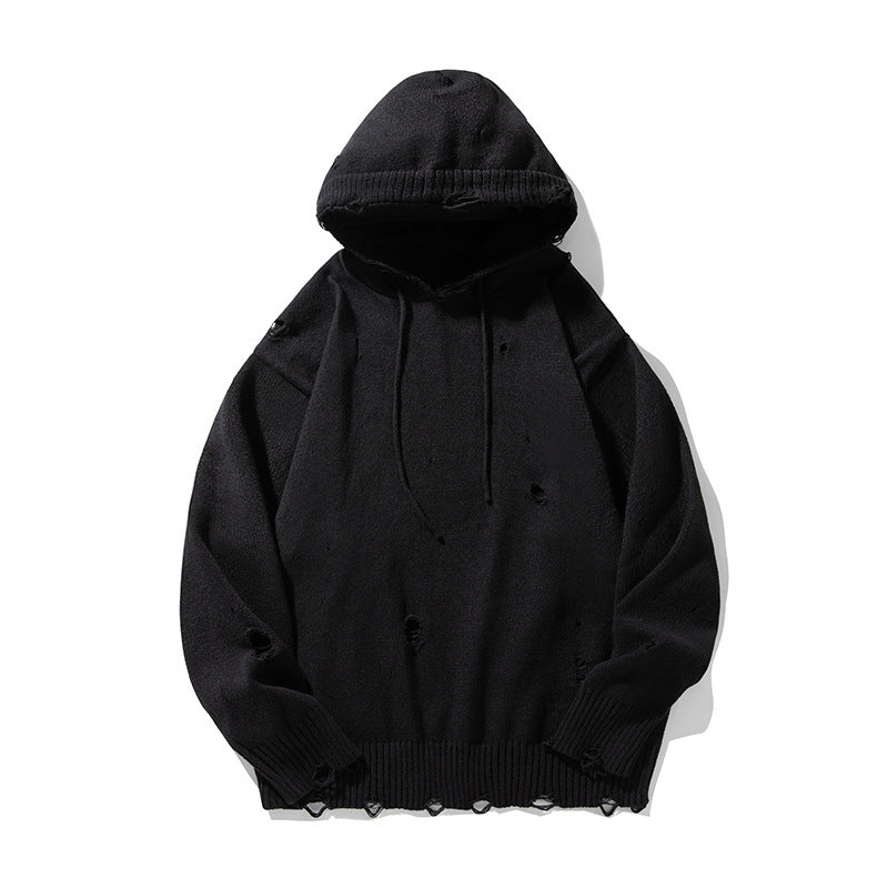Hollow Out Knitwear Men's Sweater