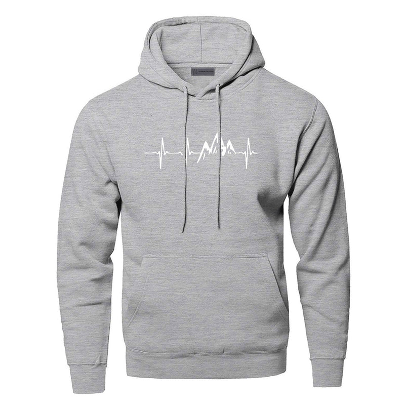 Men's Polyester Fiber Compass Hoodie