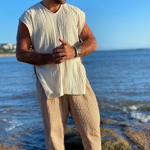 Casual Men's Tank Top Sleeveless T-Shirt