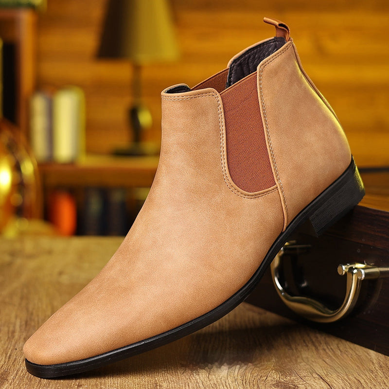 British Style Leather Boots