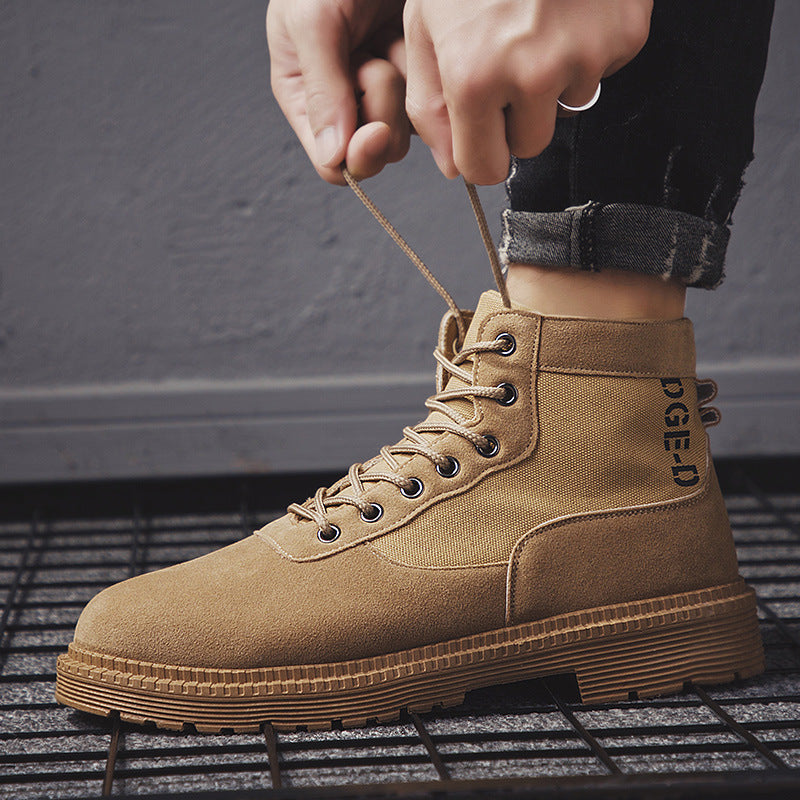 Men's Martin Boots All-match British Style High Top shoes